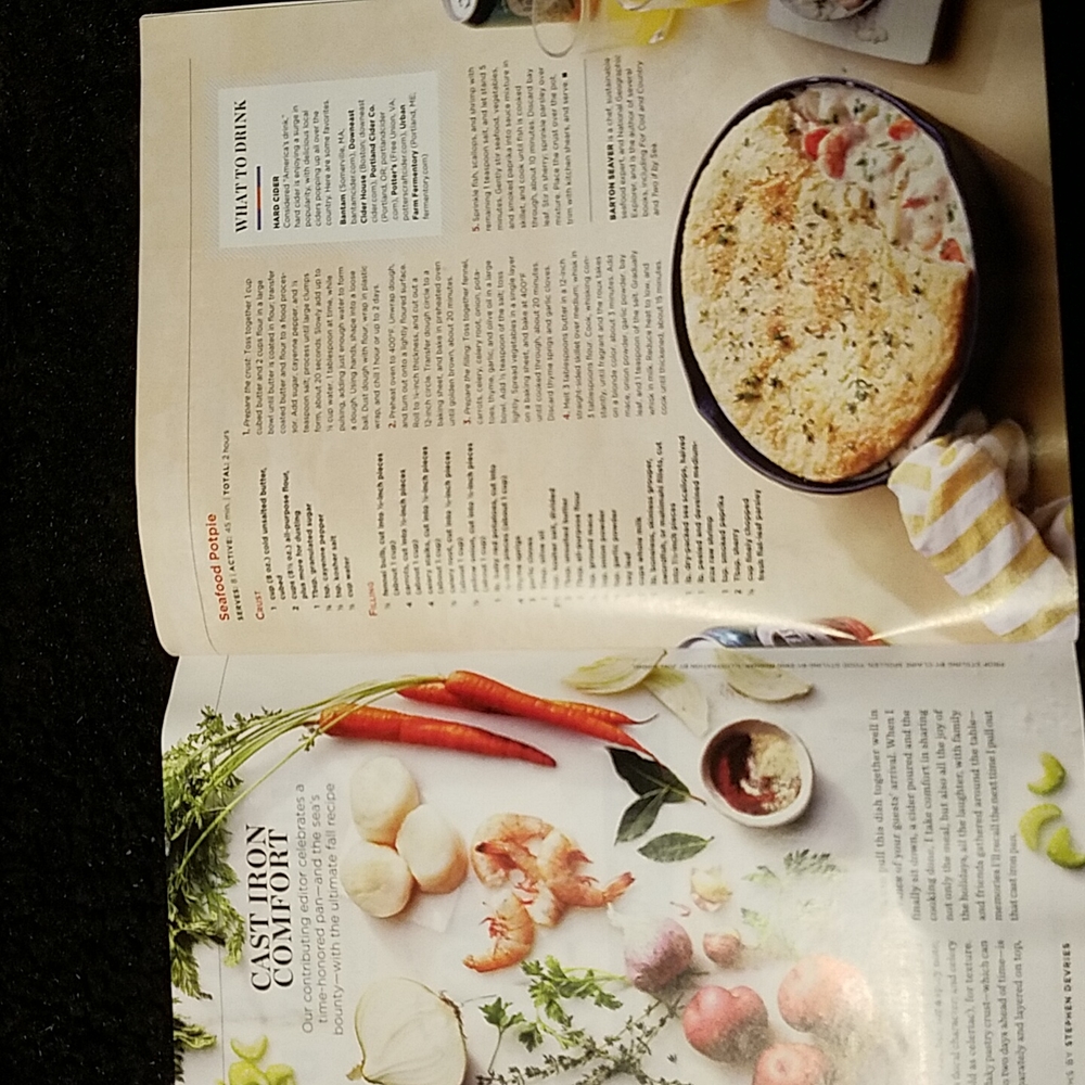 Thanksgiving Coastal Living magazine, November 2016 edition. - Picture 8 of 8